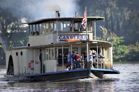 Echuca: Murray River Cruise to Winery with Lunch & Drink