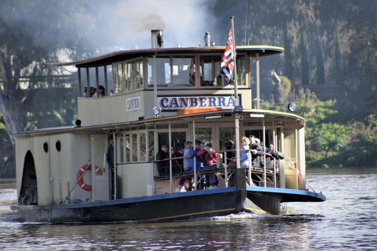 Echuca: Murray River Cruise to Winery with Lunch & Drink