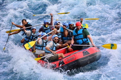 Aventura al aire libre en Alanya: rafting, jeep y quad con almuerzoPaquete Super Combo 4 en 1