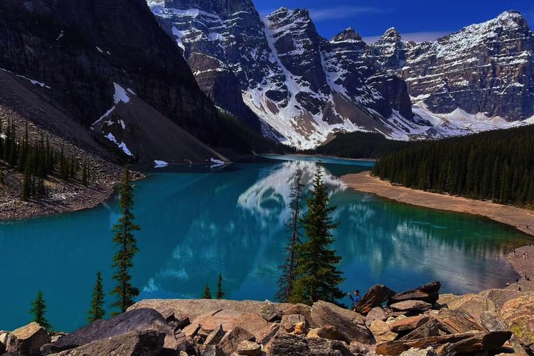 Private Day Tour - Lake Moraine,Louise,Peyto+Johnston Canyon private mini bus 14