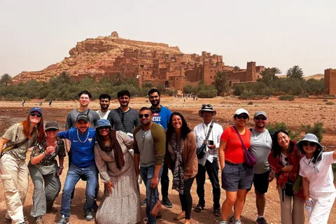 Desde Fez:Excursión de 3 días y 2 noches por el desierto hasta Marrakech pasando por Merzouga