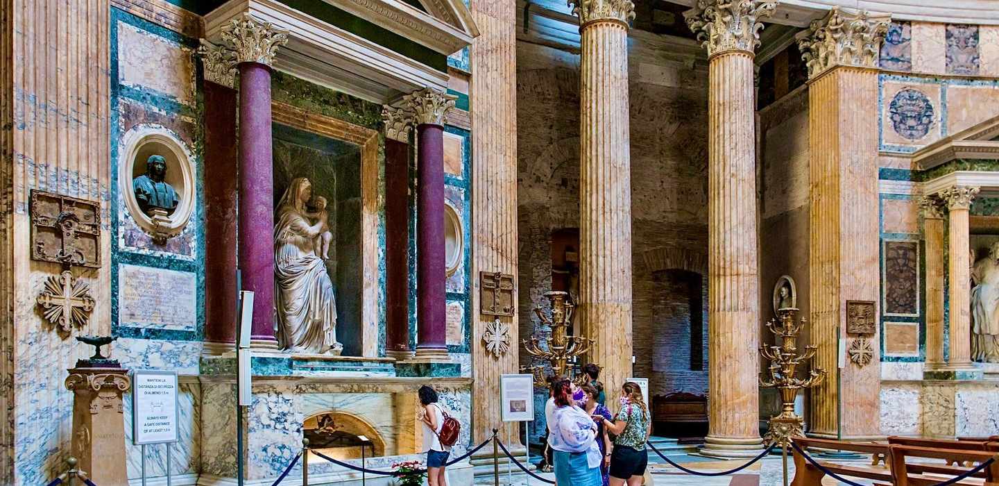 Rom: Ticket für das Pantheon mit interaktiver App + Host Rom: Ticket für das Pantheon mit interaktiver App + Host