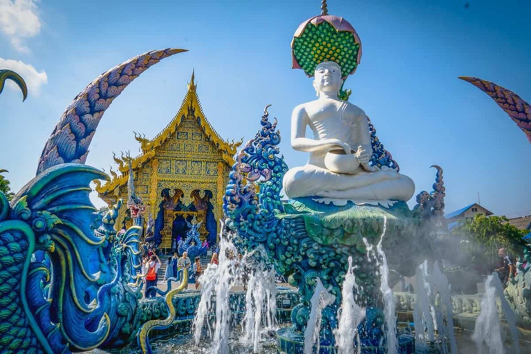 Chiang Rai: Explore 3 Highlight Temples (White, Blue, Red) Meeting Point: Wat Phra Singh (Hotels Outside Pickup Area)