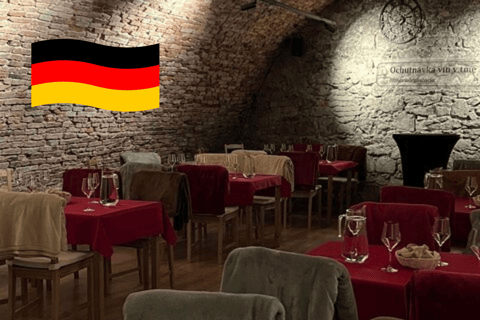 Bratislava: wine tasting experience in the dark