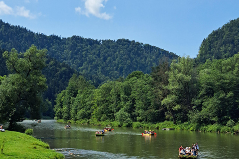 From Zakopane: Dunajec River Rafting Trip with Pickup