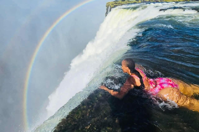 Livingstone: devil's pool/Angels pool Victoria falls