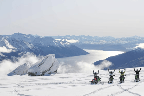 Queenstown: Guided Snowbike Adventure with Transfer Afternoon Tour