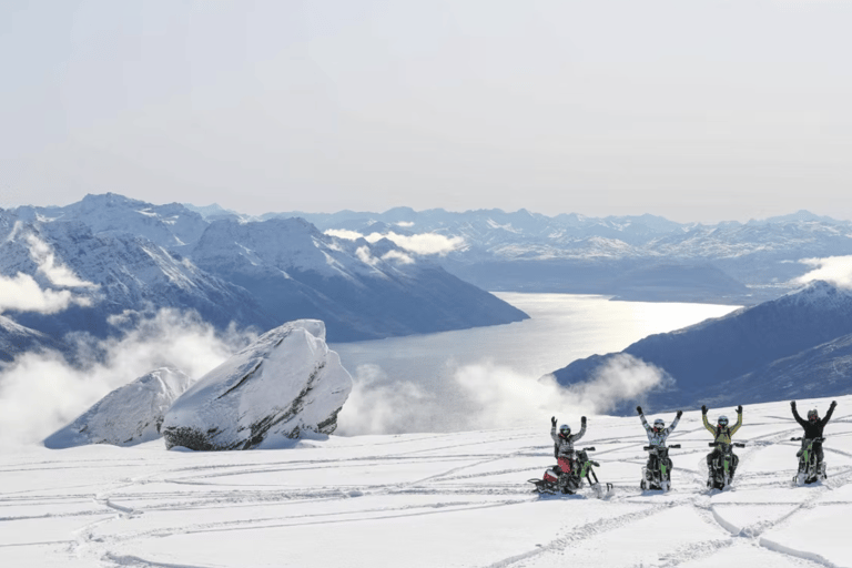 Queenstown: Guided Snowbike Adventure with Transfer Afternoon Tour