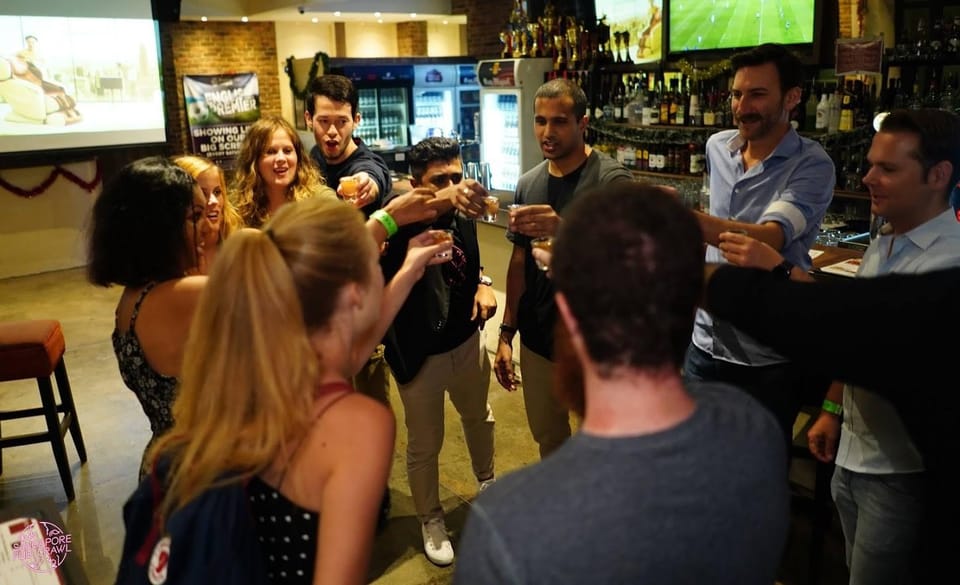 Singapore Capodanno Pub Crawl - Hizvo