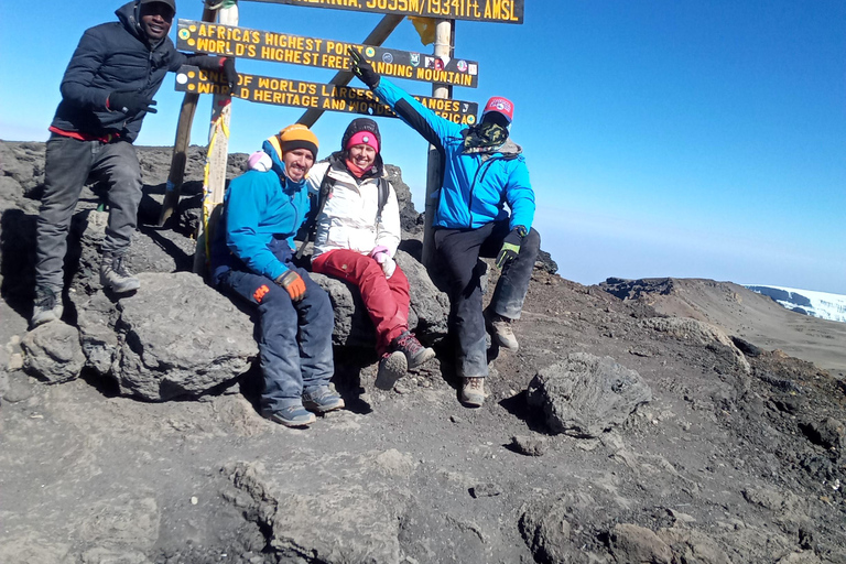 8 dagars fullmåneklättring på Lemosho Route i Kilimanjaro