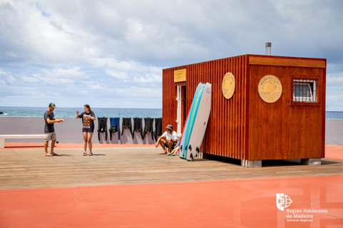 Madeira: surf lesson at Porto da Cruz