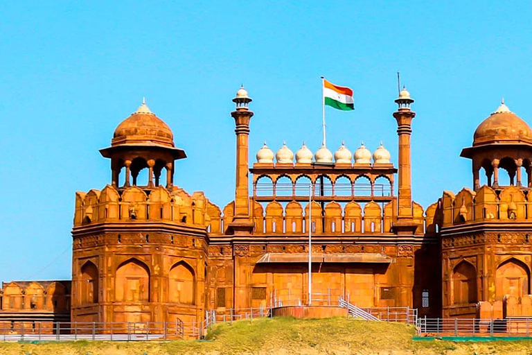 Delhi: Old and New Delhi City Private Guided Day Trip Old & New Delhi: Full-Day Tour (Car, Driver, and Guide Only)