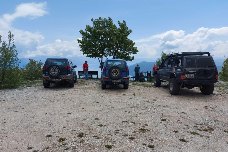 Safari en jeep dans le parc national Galicica depuis Ohrid