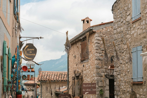 Grasse, Gourdon and local wine tasting