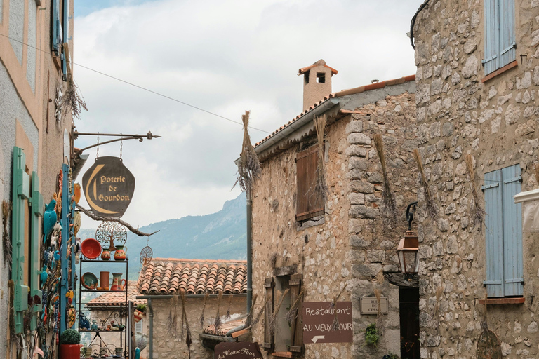 Grasse, Gourdon and local wine tasting