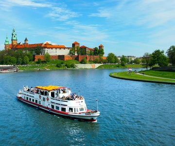 Krakau: Weichsel-Sightseeing-Kreuzfahrt mit Audioguide