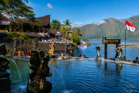 Bali: Mount Batur Jeep, Hotspring And Ubud Waterfall Tour All Included In This Option