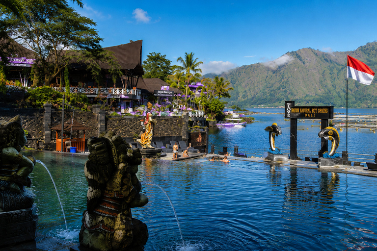 Bali: Mount Batur Jeep, Hotspring And Ubud Waterfall Tour All Included In This Option