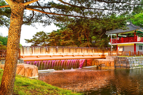 From Seoul: Scenic Lake Day Trip with Cable Car or Cruise Spring : Cable Car + Cherry Blossom Route