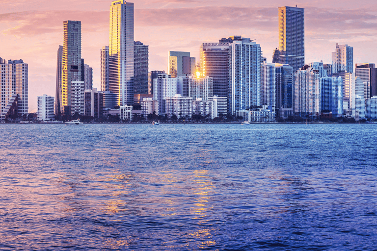 Miami: Combo de tour de la ciudad y tour en barco