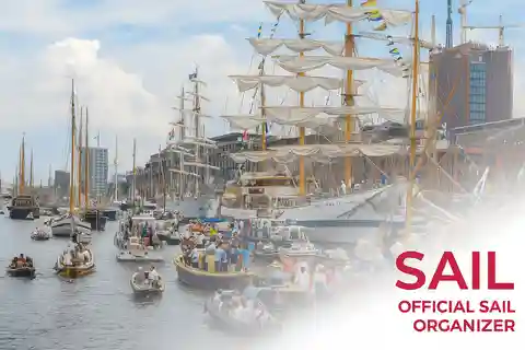 SAIL Amsterdam Official Organizer: Tall Ships Cruise w Lunch