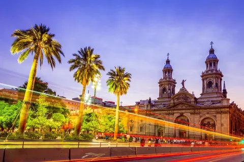 City Tour a pé: Meio dia de visita a Santiago do Chile