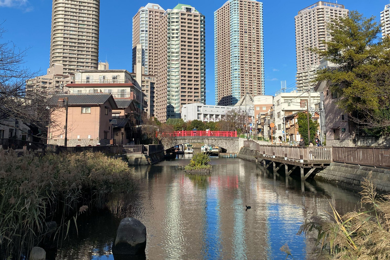 Tóquio: Visita a pé a Tsukishima com um guia samurai