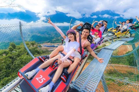 Sapa: Alpiene achtbaanrit en panoramisch uitzicht op de vallei & drankje