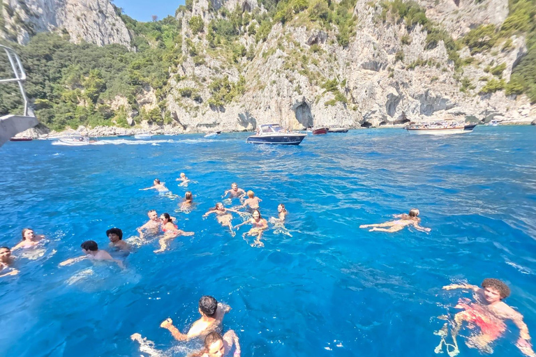 Amalfi Coast: Capri Cruise Tour from Salerno, Amalfi and Positano From Salerno, Amalfi, Maiori, Positano