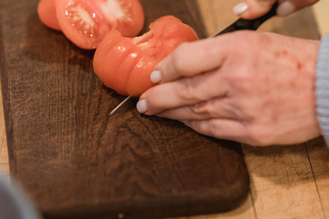 Santorini: Cooking Class with Meal and Caldera Views