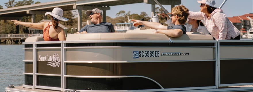 Hilton Head Island : Excursion privée en bateau pour observer les dauphins