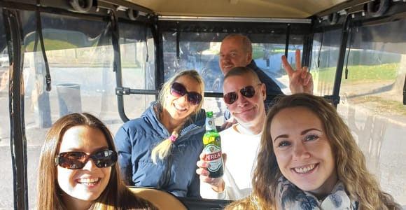 Danzig: Unbegrenztes Bier & Highlights-Tour mit dem Golfbuggy