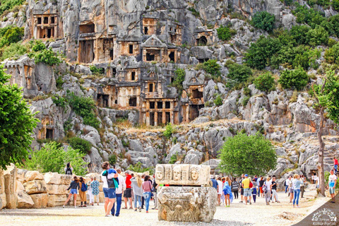 From Alanya: Myra, Demre & Kekova Day Trip Antalya:Myra,Demre&Kekova Day Tour with Boat, Lunch&Transfer