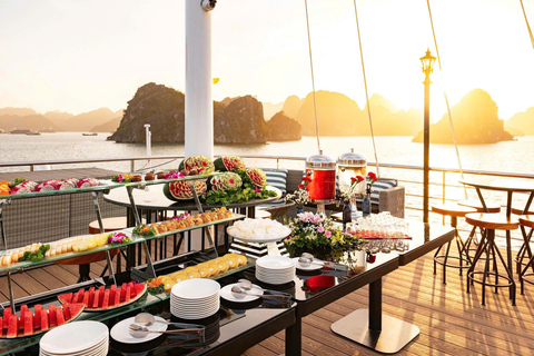 Ha Long Bay Day Cruise by La Casta with Buffet Lunch Sharing Bus