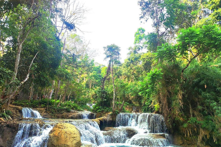 Private Boat to Caves, Portery village and Kuang si fall