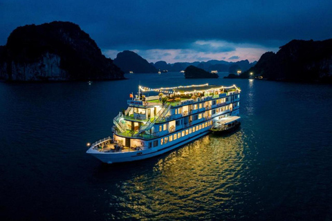 Hanoi: 2D1N Ha Long Bay by Amanda Premier Cruise 2D1N Cruise Start From Hanoi by 8:00 AM