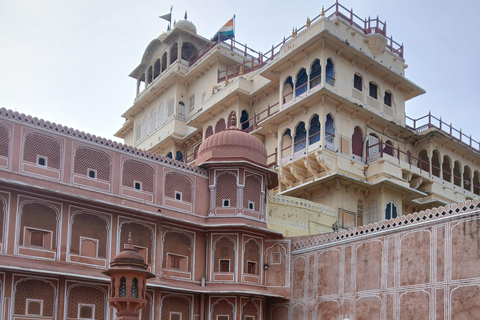 Jaipur: Private Guided Day Tour with Palaces & Hidden Gems Car + Guide Package