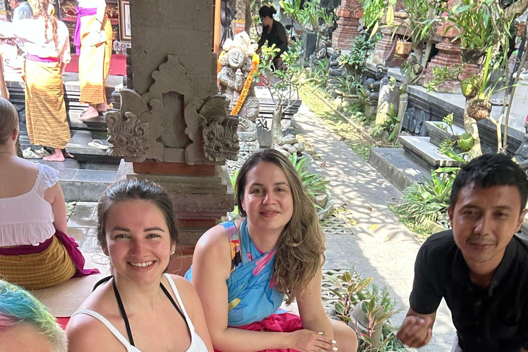 Ubud: Private Half-Day Tour Rice Terrace, Temple & Waterfall Private Ubud Half-Day Tour (Without Entrance Ticket)