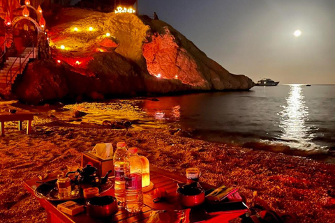 Sharm: Basata Café w/Shisha, Light Bites & Soft Drink by Sea Basata Café Seaside Sunset w/Light Bites & Soft Drink