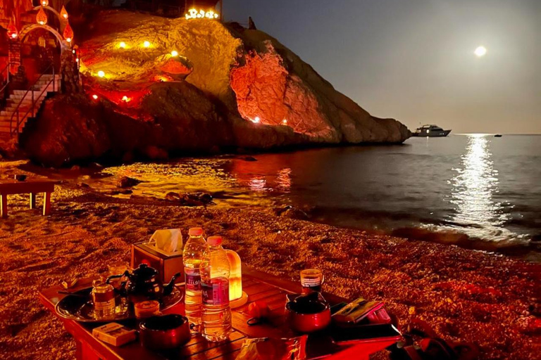 Sharm: Basata Café w/Shisha, Light Bites & Soft Drink by Sea Basata Café Seaside Sunset w/Light Bites & Soft Drink
