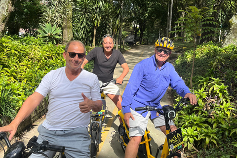 Medellín City Tour mit dem E-Bike: Das Beste in 4 Stunden, inklusive Mittagessen