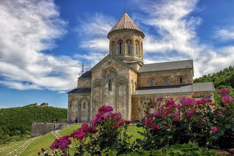 Tbilisi: tour guidato di Sighnaghi, Bodbe e 7 degustazioni di vino