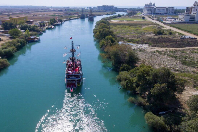 Manavgat: Riverboat Tour Waterfall, Bazaar and River Cruise Riverboat Tour Waterfall, Bazaar (No Transfer)
