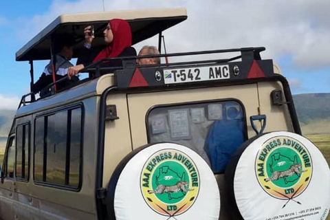 Tarangire, Serengeti &amp; Ngorongoro: 5-tägige Safari mit Pirschfahrten