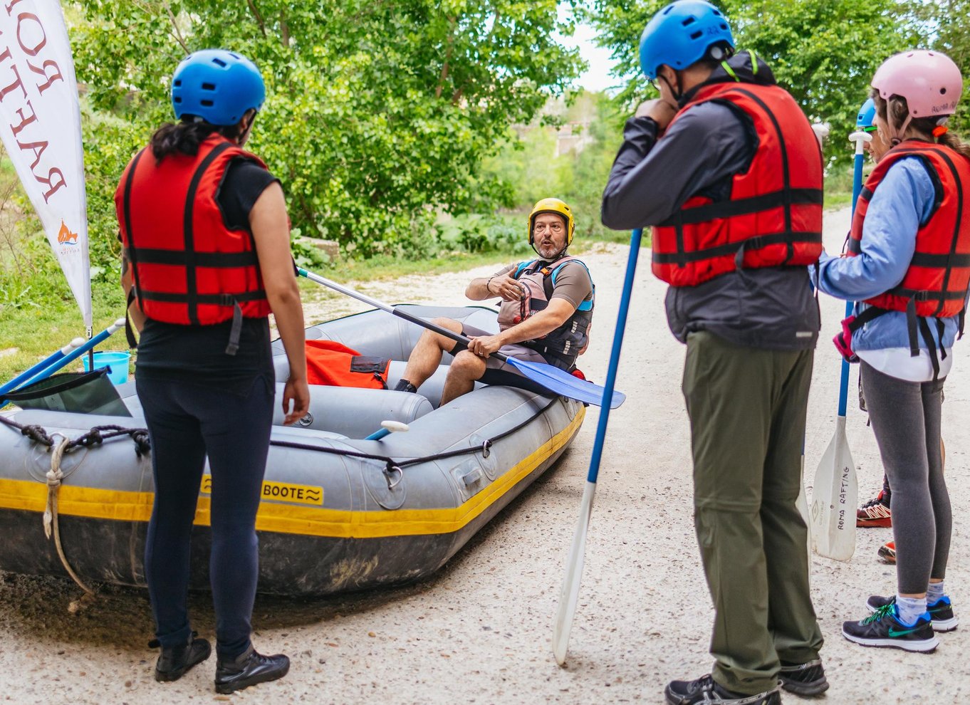 Rom: Urban Rafting-tur på Tiberfloden med romersk pizza