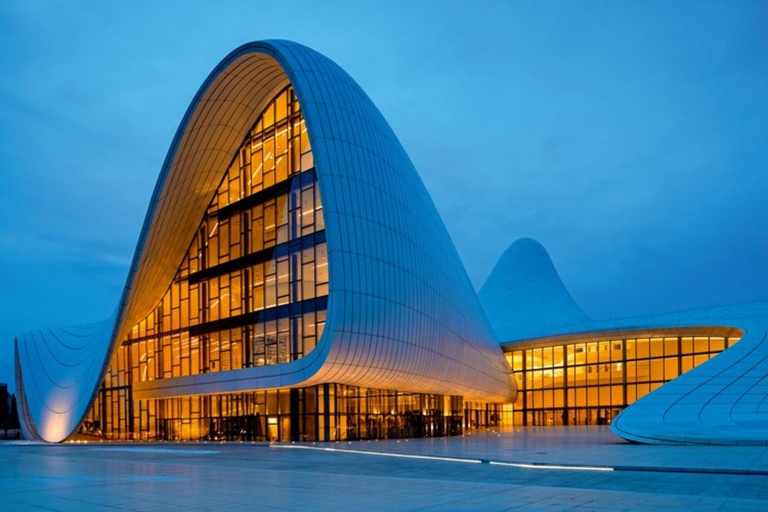 Baku: Evening City Tour with Lights & Panoramic Views