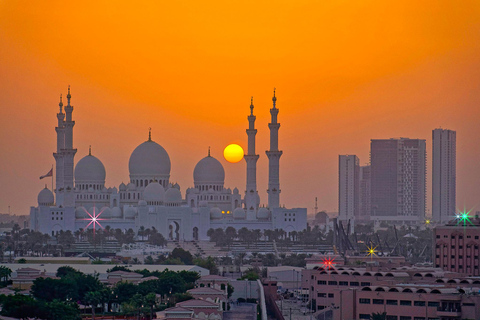 Viaggio a metà strada da Dubai alla Moschea dello Sceicco Zayed e ritorno a Dubai