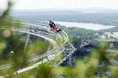 Rovaniemi to Ruka Roller Coaster & Korouoma Canyon Waterfall