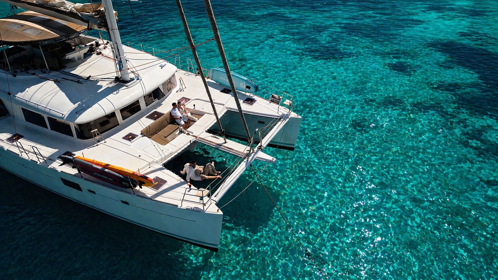 Balos und Gramvousa: Exklusive Katamaran-Fahrt mit Premium-Buffet