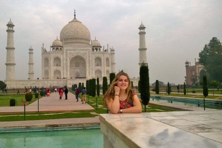 From Agra : Sunrise @Taj Mahal with Private Jaipur Transfer Tour by Car & Driver